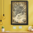 thumbnail image 4 of Toledo Map Poster, Ohio Map Art Poster, Canvas, Toledo Map City style Watercolor art Poster, Toledo Map Canvas - 89AZ1430, 4 of 6