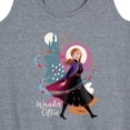 thumbnail image 3 of Frozen 2 - Wander Often Women's Graphic Racerback Tank, 3 of 5