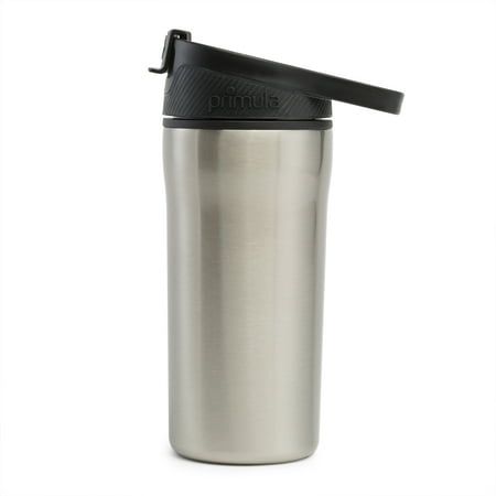 Primula Commuter Stainless Steel Thermal Coffee Mug Water Bottle with Carabiner Lid, 16 ounces