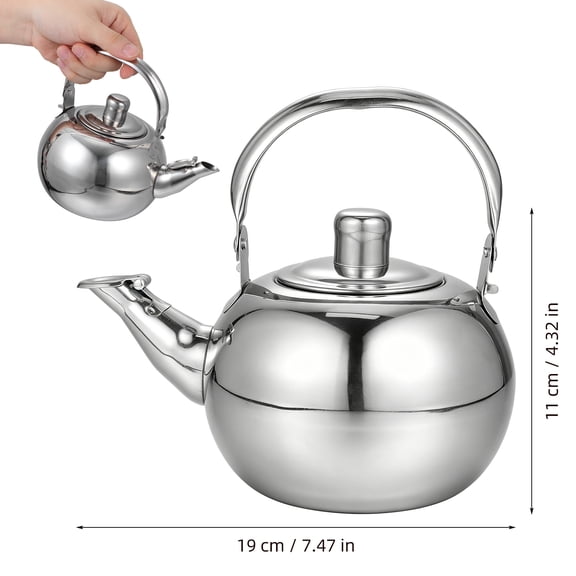SWETRACE Stainless Steel Electric Kettle for Home Use, Fast Boiling Electric Teapot, 1 Pack, and Efficient