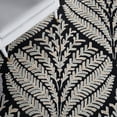 thumbnail image 6 of SAFAVIEH Capri Proinsias Leaves Wool Area Rug, Black/Ivory, 10' x 14', 6 of 8