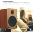 Kanto YU6MB 200W Bookshelf Speakers with Bluetooth, Kanto SP26PL 26