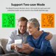 thumbnail image 5 of Tensiómetro iHealth Accu Luminate con pantalla LCD con código de colores, detección de movimiento, indicador de movimiento, almacenamiento en la nube Bluetooth, brazalete ajustable para adultos y func, 5 of 5