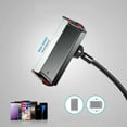 thumbnail image 5 of Gooseneck Bed Phone Holder Long Arm Phone Mount for Desk, Clip Bracket Clamp Stand for 4.0-6.5'' Mobile Cell Phone Stand, 5 of 9
