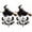 2PCS, variant on Mivyn The Enchanted Witch Garden Wind Spinner, Metal Halloween Yard Art Outdoor Decor, Outdoor Garden Stake Decoration, Halloween Lawn Ornament, for Garden Patio Pathway Fall Decorations (1PCS)
