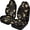 Bees, variant on POLERO Dense Halloween Icon Mix Breathable Vehicle Seat Covers for Car Interior, Polyester Fabric Easy Install Front Seat Cover Sedan