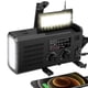 thumbnail image 2 of Alarma SOS Jadeshay con energía solar Radio de emergencia con Linterna y manivela color rojo, 2 of 9