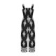 thumbnail image 5 of Karight Women's Casual Loose Overalls Jumpsuits Floral One Piece Square Neck Shirred Pants with Pockets, 5 of 6
