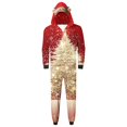 thumbnail image 4 of Penkiiy Christmas Pajamas for Family Matching Cute Long Sleeve Couples Soft Sleepwear One Piece Funny Christmas Pjs Sets 2XL Multicolor, 4 of 4
