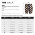 thumbnail image 3 of Kdxio Holiday Gingerbreads Print Mens Sleep Shorts Bottoms Soft Comfy Pajama Wear Pants with Drawstring Pockets, 3 of 5