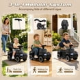 thumbnail image 4 of iYofe 3-in-1 Push Car for Toddlers Ages 1-3, Licensed RAM 1500 Ride On Push Car w/Handle, Safety Rail, Storage, Lights & Horn, 4 of 8