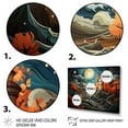thumbnail image 3 of Designart "Majestic Lighthouse on the Coast IV" Nautical & Beach Wall Decor, 3 of 5