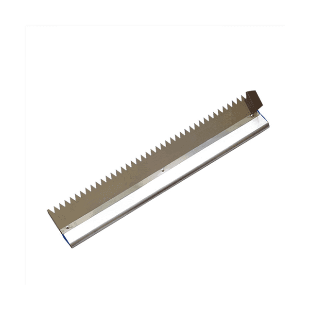 Plastering Trowel Triangular Trowel 10mm Eye 600mm Long Stainless Steel Adhesive / Mortar Tile Tool Construction