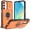 Orange, variant on Rugged Shockproof Phone Cover for Samsung Galaxy S26 5G 6.3", Built-in Slide Camera Protector with 360° Rotatable Ring Kickstand,Grey,For Galaxy S26 (5G)