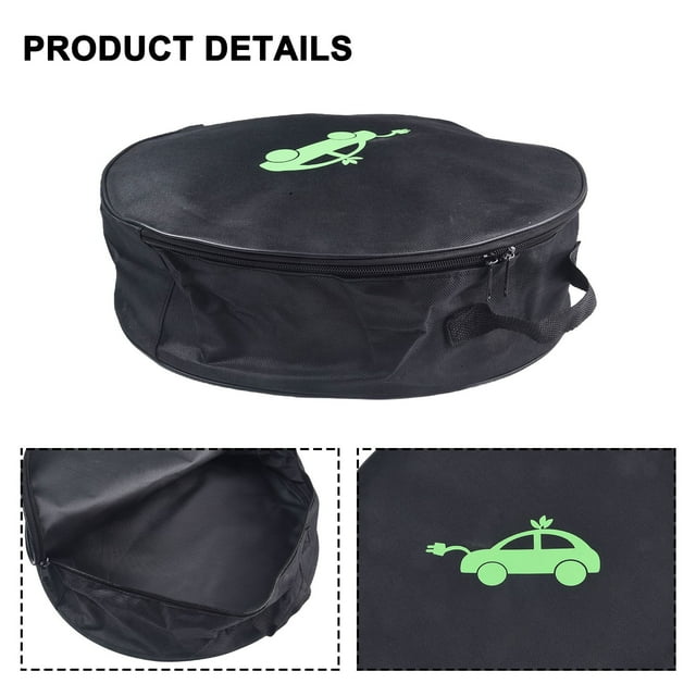 Yimiti Car Charging Cable Storage Bag For Jumper Carry Bag For Electric Vehicle Charger