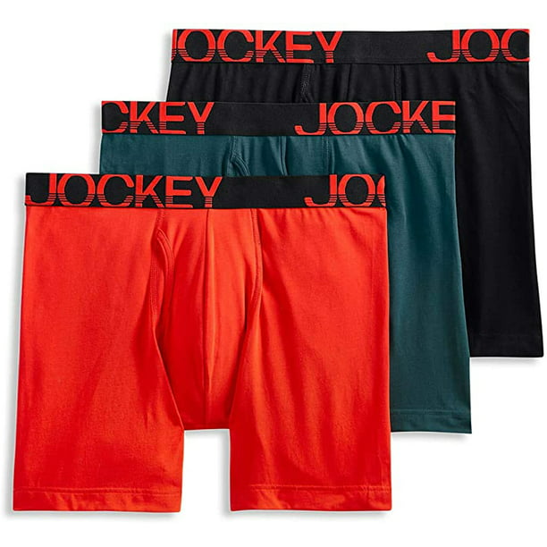 Jockey - Jockey Men's Underwear ActiveStretch Midway Brief - 3-pack ...