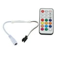 thumbnail image 3 of Minicontrolador de atenuación remoto inalámbrico RF de 21 teclas WC2811 2812B con efecto de brillo ajustable a todo color y atenuador de LED RF, 3 of 14