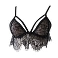 thumbnail image 3 of Yangnuo Women's Sexy Crisscross Strappy Lace Bralette Lingerie Lace Camisole Hollow Bra Women's Underwear Versatile Veste, 3 of 4