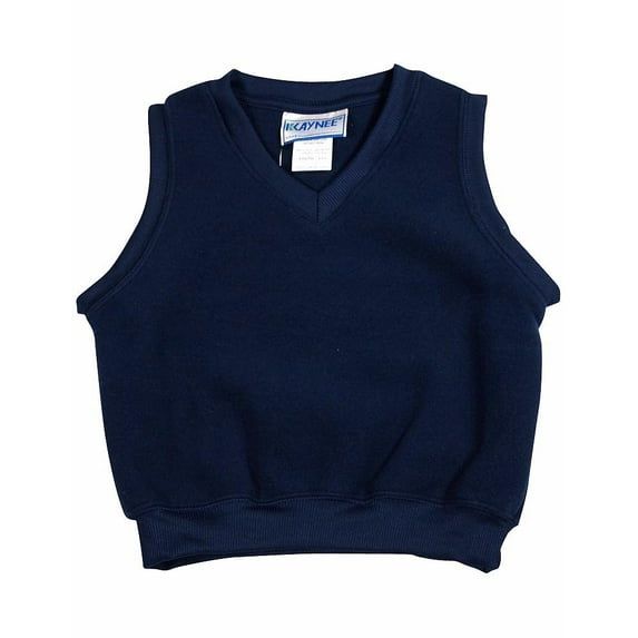 Kaynee - Little Boys Fleece Vest 34751-7/8 (Navy)