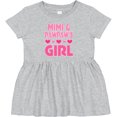 thumbnail image 3 of Inktastic Mimi and Pawpaw Girl Granddaughter Valentine Girls Baby Dress, 3 of 5
