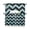 Blue, variant on Abstract Pink Swag Curtains for Kitchen Geometric Zigzag Waves Bohemian Stripes Valances for Windows Small Window Treatment Short Topper for Cafe Bedroom Bathroom Living Room Decor 56x36 Inch
