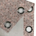 thumbnail image 4 of Ambesonne Floral Grommet Curtain, Spring Petals Blossoms, 50" x 108", Mauve Salmon Dried Rose, 4 of 6