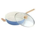 thumbnail image 3 of GoodCook Healthy Ceramic Titanium-infused Jumbo Cooker w/ Lid, 11 Inch, Light Blue, 3 of 11