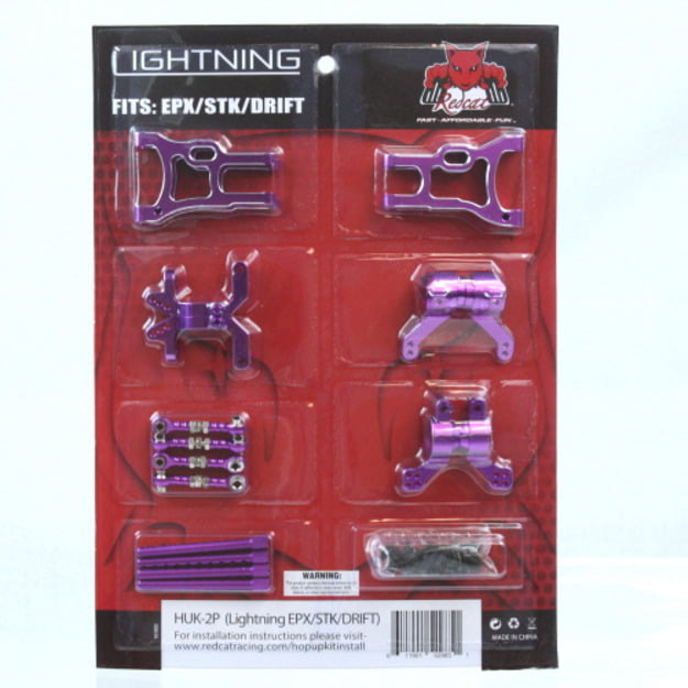 Redcat Racing  Lightning Pro/Drift/STK hop up kit Purple New version HUK-2P 