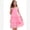 Pink, variant on IBTOM CASTLE Girl Sleeveless Ruffle Formal Wedding Tiered Tulle Dress Teen Pageant Birthday Homecoming Prom Outfits Junior Graduation Dress 9-10 Years Pink
