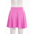 thumbnail image 5 of Runhomal Kids Girls Training Sports Skirt Mini High Waist Pleated Flared Skirt Active Golf Tennis Pink M, 5 of 7