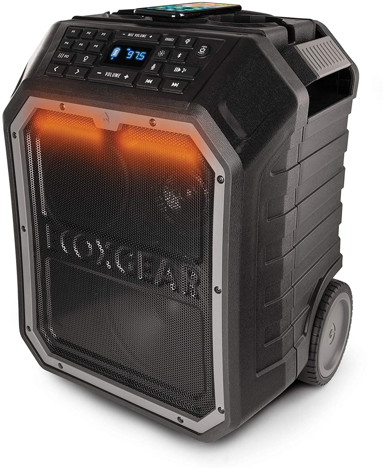 ECOXGEAR EcoBoulder MAX Rugged Waterproof Floating Portable Bluetooth
