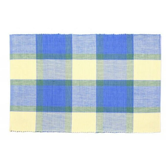 Mr. MJs Trading AG-01713S-4 19 in. Ribbed Placemats, Provence - Set of 4
