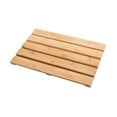 thumbnail image 5 of Bamboo Bath Mat Sturdy Waterproof Anti Slip Elevated Design for Shower Toilet and Bathroom Decor, 5 of 9