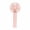 Pink, variant on LYCAQL Mini Handheld Fan Battery Operated Small Personal Portable Speed Adjustable USB Rechargeable Fan Cute Design Powerful Eyelash Fan for Stylish Kids Girls Women Men Indoor Outdoor Travelling