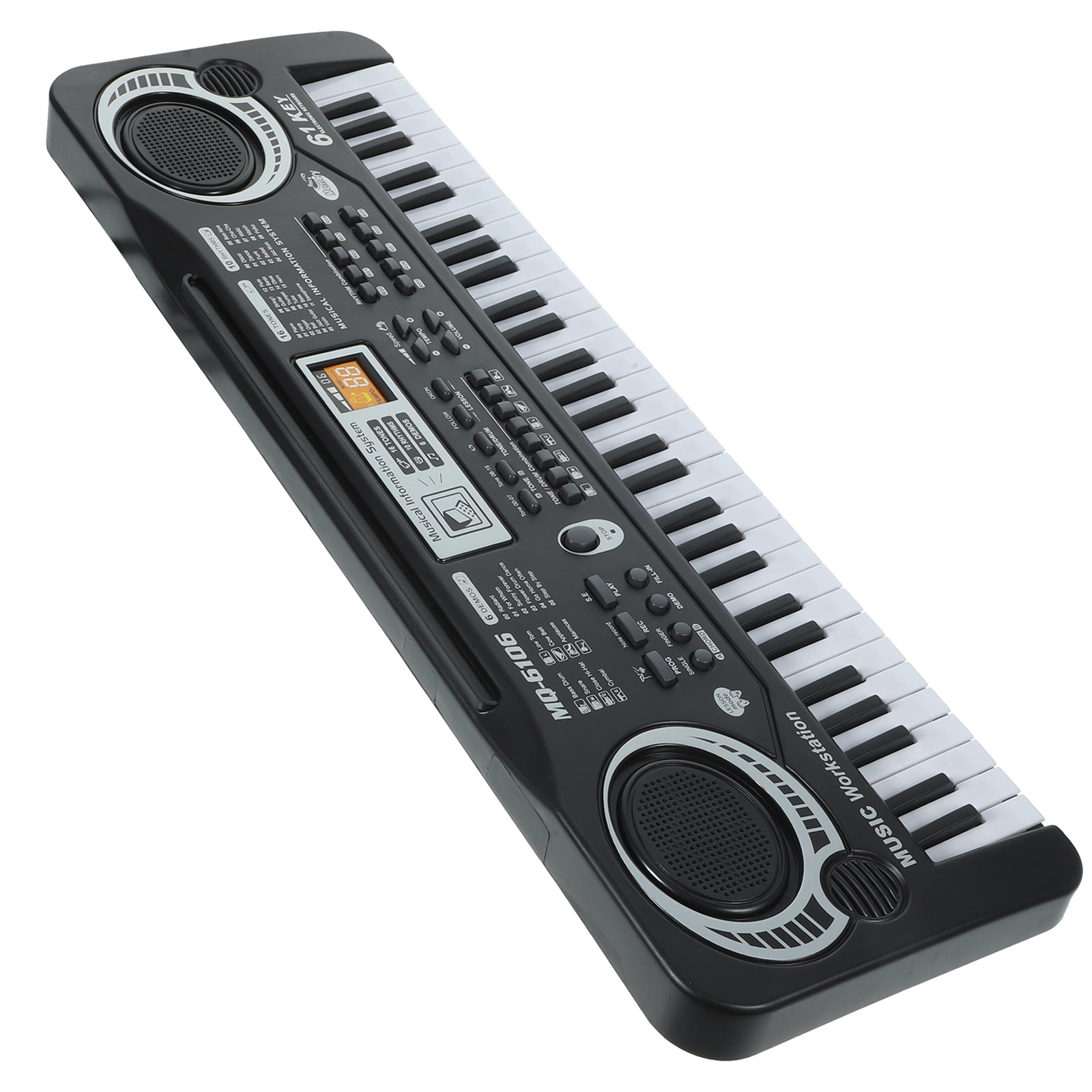 61 Keys Piano Keyboard, Electronic Digital Piano with Built-in Speaker Microphone