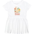 thumbnail image 3 of Inktastic One Silly Goose Cute Animal Design Girls Baby Dress, 3 of 5