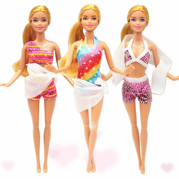 nipocaio 30cm Barbie doll changing swimsuit one-piece swimsuit bikini  underwear shorts (excluding doll) 