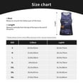 thumbnail image 4 of Gukieu Mystery House Halloween Night Print Men's Quick Dry Fitness Vest, Round Neck Sleeveless Fitness Bodybuilding Top-Medium, 4 of 7