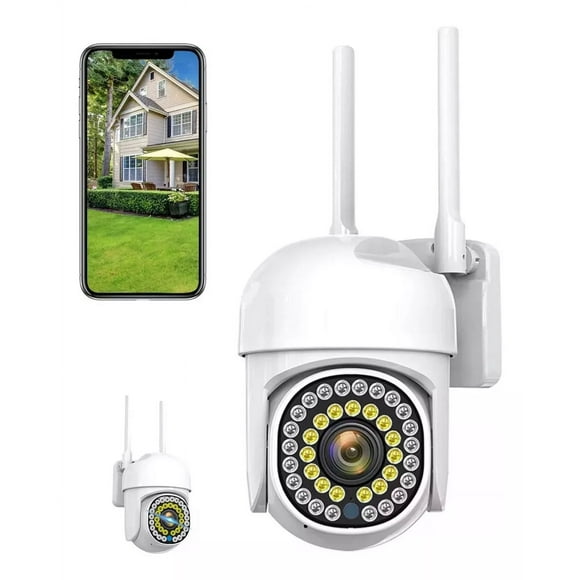 Cámara De Seguridad Inalambrica Wifi Con Vision Nocturna