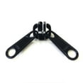 thumbnail image 2 of YKK #10C Nylon Coil Zipper Double Slider Zipper Pull Black - 5 Pack, 2 of 4