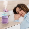 thumbnail image 5 of Desk Mini Humidifier Bedroom, 320mL Cute Mini Humidifier, Personal Small Humidifier Diffuser with Colorful Light, Portable Rechargeable Air Moisturizer, 5 of 6