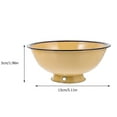 thumbnail image 2 of 2Pcs Vintage Enamel Rice Bowls Practical Ramen Storage Bowls Enamel Tableware, 2 of 8