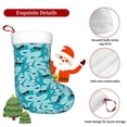 thumbnail image 5 of Yiaed Shark Wearing Sunglasses Print Christmas Stockings, Christmas Stockings Hanging Ornaments, Christmas Stockings for Family Christmas Holiday Decorations, 5 of 7