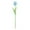 H, variant on Home Decor Mini Tulip Real Touch Tulips Artificial Flowers Bouquets 11.4" Faux Flowers for Vase Centerpieces Home Decor Wedding Bouquet