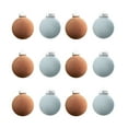 thumbnail image 2 of Clearance Christmas Decoration! YgkuHd Christmas Decorations Christmas Balls Flocked Christmas Tree Ball Ornaments Plastic Balls Xmas Decorative Hanging Ornaments Christmas Tree Decoration, 2 of 4