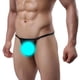 thumbnail image 5 of Hombres Pantalones Calzoncillos Ropa interior Tangas Cuero PU Bolsa con espalda en T, 5 of 8