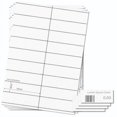 thumbnail image 2 of OfficeGear Shelf Edge Barcode Price Ticket Labels 18-up [25 Sheets - 450 Pack] 30x105mm Custom Printable A4 Card Micro Perforated Non-Adhesive Merchandise Tag with Free Downloadable Design Template, 2 of 4