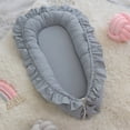 thumbnail image 1 of Nido de dormir extraíble para cama de bebé, cuna con almohada, corralito de viaje, colchón de cuna infantil, regalo de Baby Shower Fivean unisex, 1 of 2