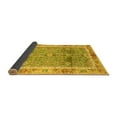 thumbnail image 2 of Ahgly Company Indoor Rectangle Oriental Yellow Traditional Area Rugs, 7' x 9', 2 of 4