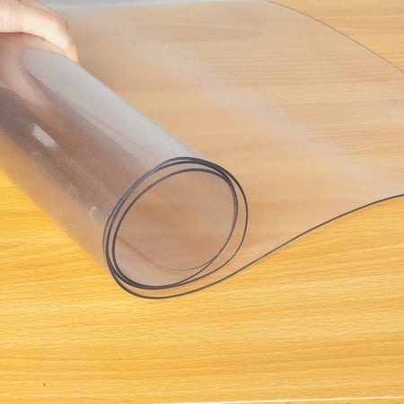 Hoommo Office Chair Mat, PVC Transparent Hard Floor Protector Office Floor Desk Chair Computer Chair Mat